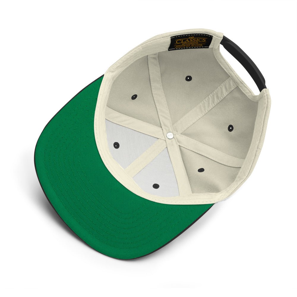 Skillfish - Green snapback Cap - Perch Pro Fishing Classic Buck Snapback @ Hatstore