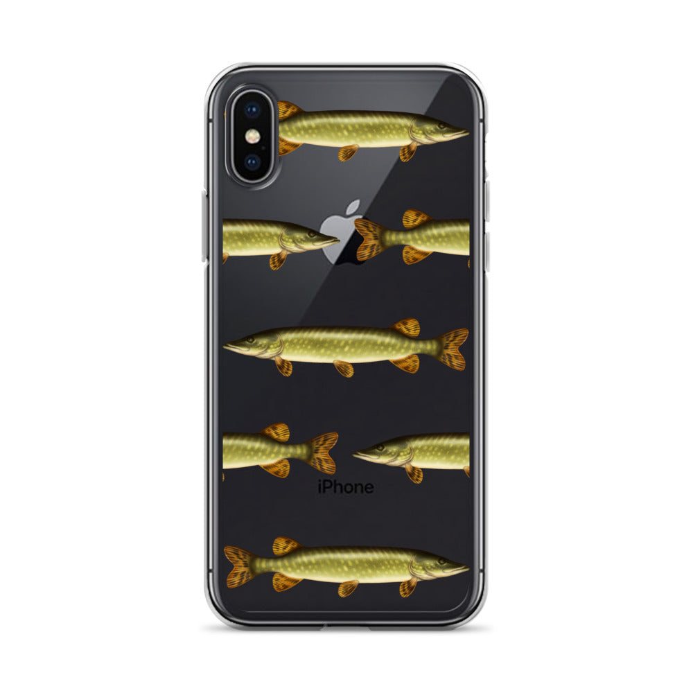 Swimming Pike iPhone Case